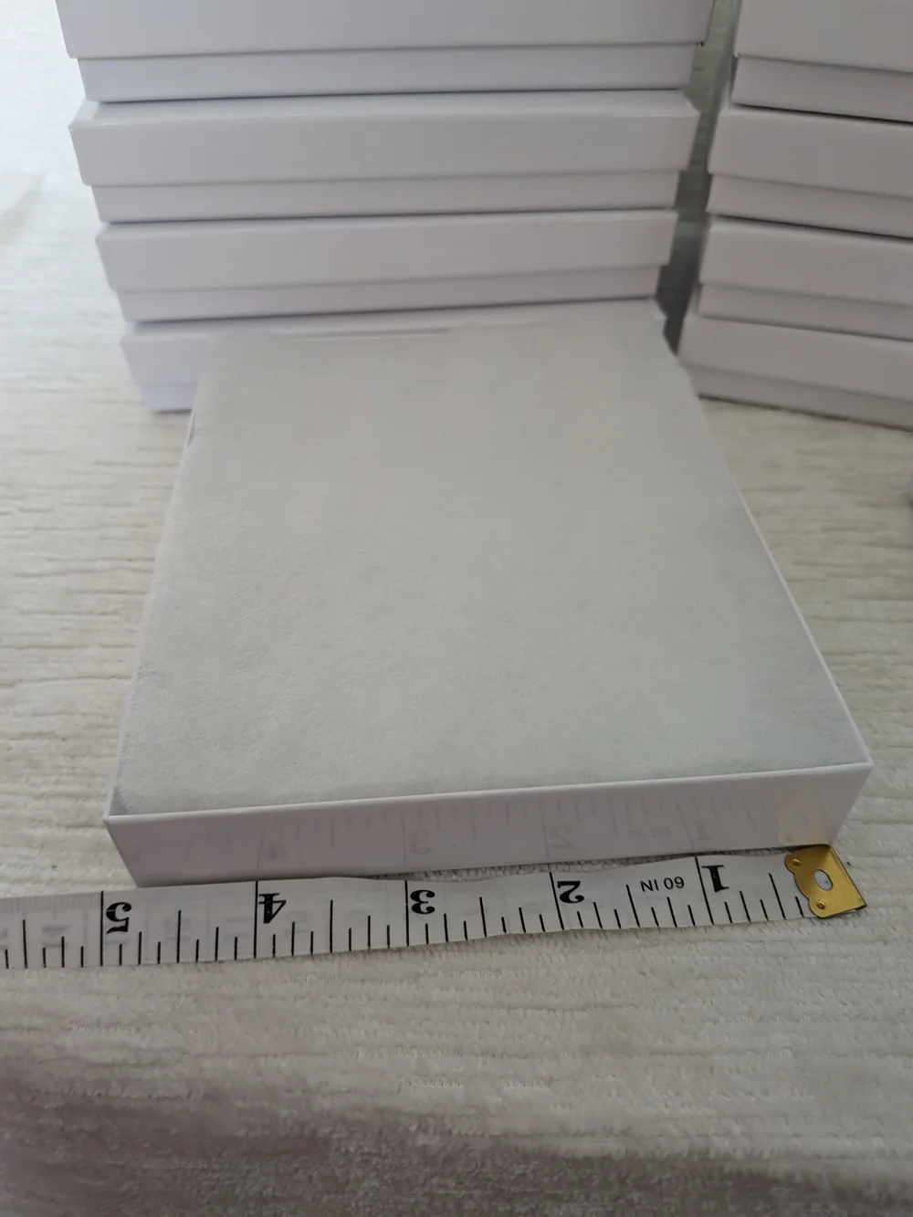White Jewelry Gift/Storage Boxes - Set Of 12  5